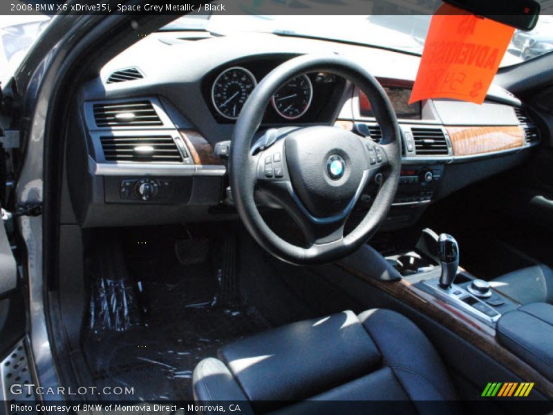 Space Grey Metallic / Black 2008 BMW X6 xDrive35i