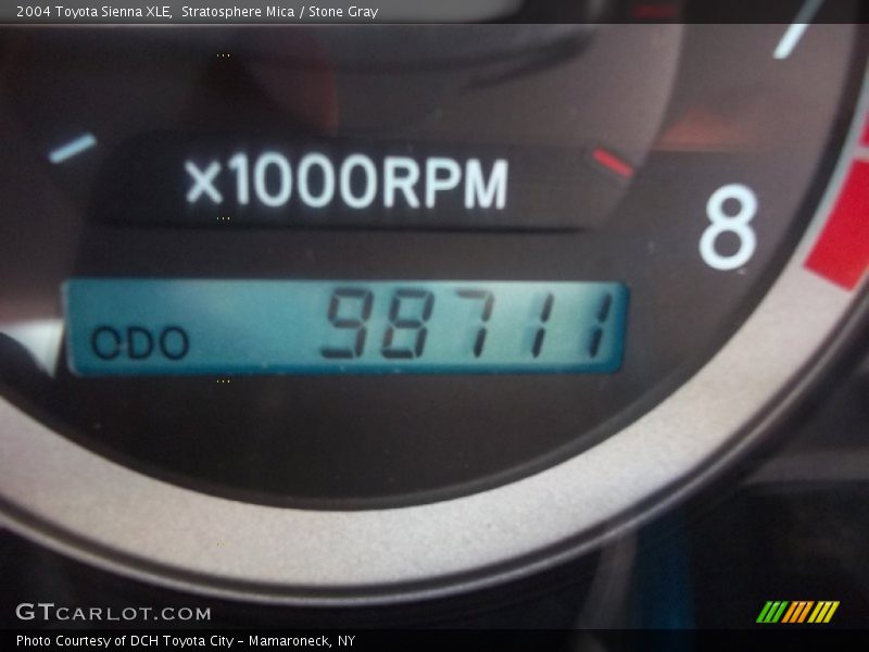 Stratosphere Mica / Stone Gray 2004 Toyota Sienna XLE