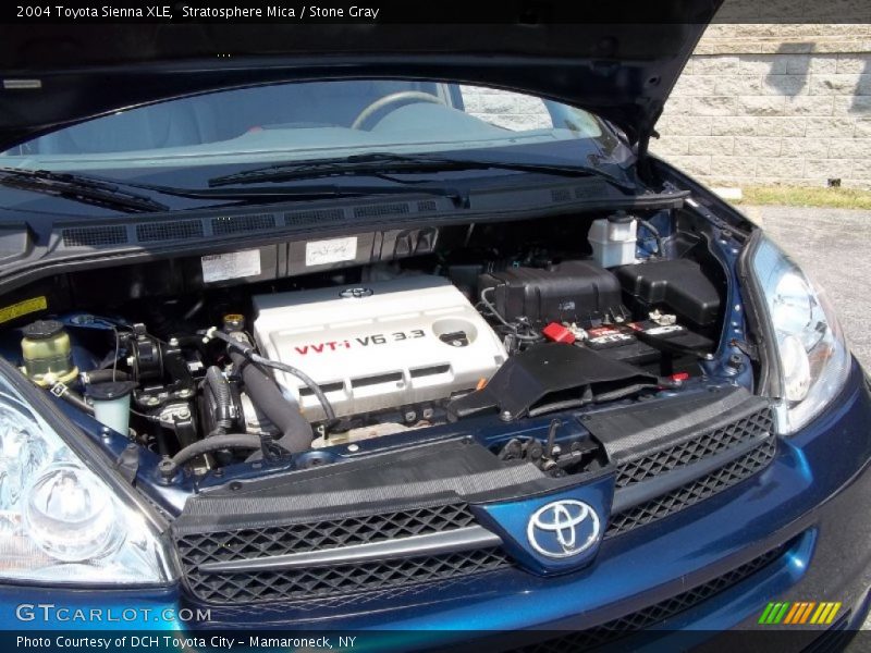Stratosphere Mica / Stone Gray 2004 Toyota Sienna XLE