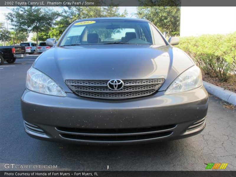 Phantom Gray Pearl / Stone 2002 Toyota Camry LE
