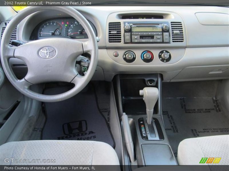 Phantom Gray Pearl / Stone 2002 Toyota Camry LE