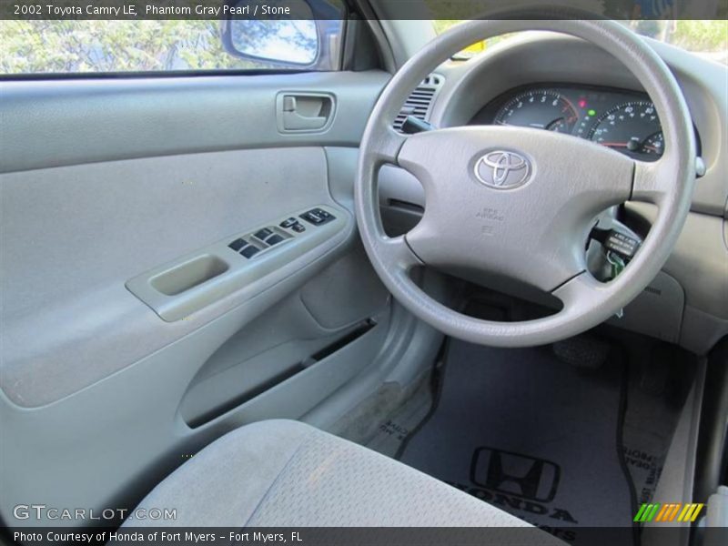 Phantom Gray Pearl / Stone 2002 Toyota Camry LE