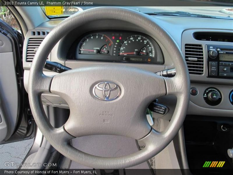 Phantom Gray Pearl / Stone 2002 Toyota Camry LE