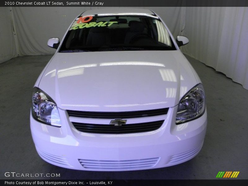 Summit White / Gray 2010 Chevrolet Cobalt LT Sedan