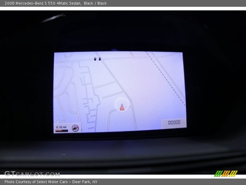 Black / Black 2008 Mercedes-Benz S 550 4Matic Sedan