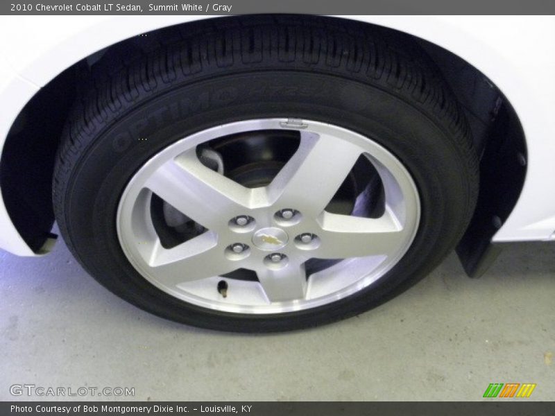 Summit White / Gray 2010 Chevrolet Cobalt LT Sedan