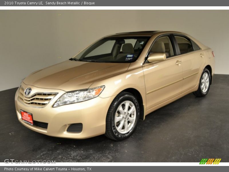 Sandy Beach Metallic / Bisque 2010 Toyota Camry LE