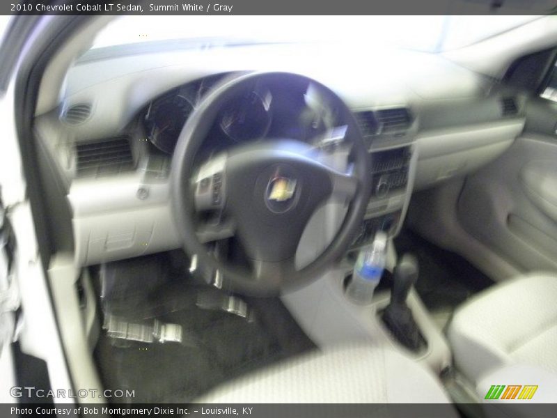 Summit White / Gray 2010 Chevrolet Cobalt LT Sedan