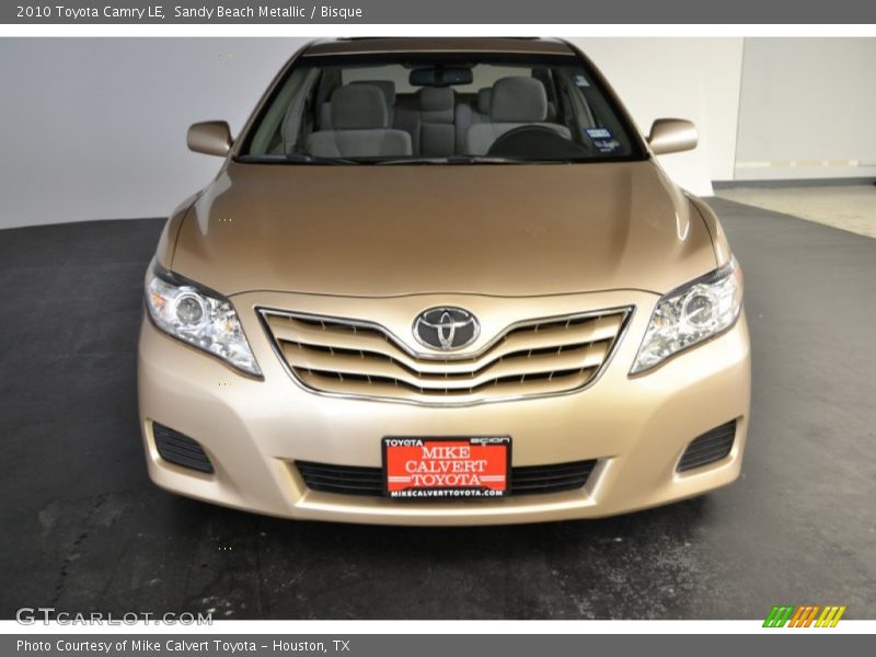 Sandy Beach Metallic / Bisque 2010 Toyota Camry LE