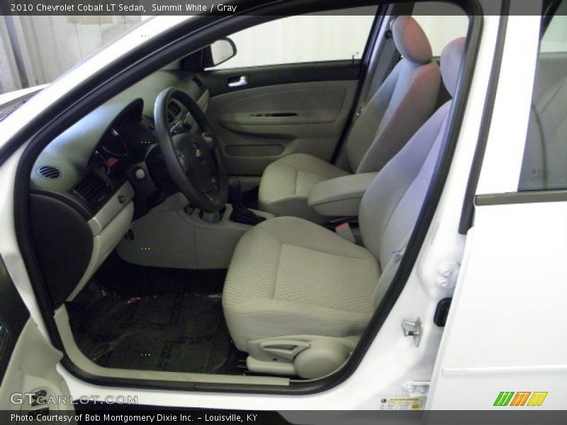 Summit White / Gray 2010 Chevrolet Cobalt LT Sedan