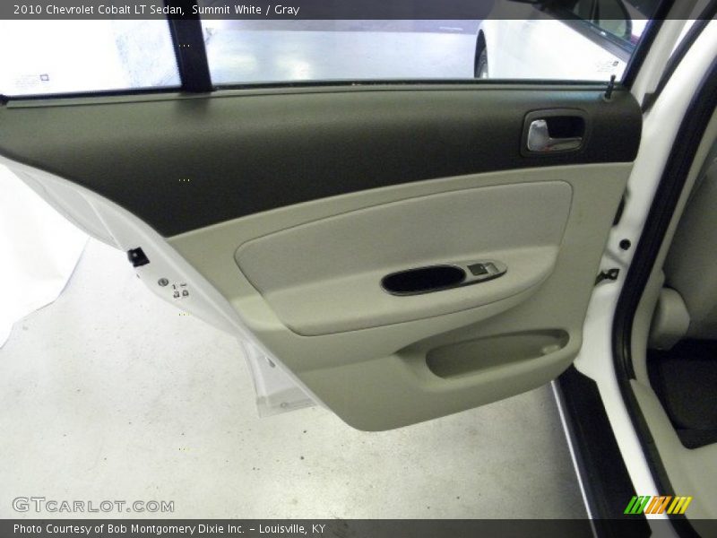 Summit White / Gray 2010 Chevrolet Cobalt LT Sedan