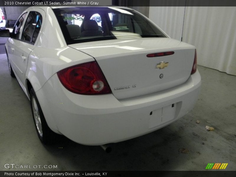 Summit White / Gray 2010 Chevrolet Cobalt LT Sedan