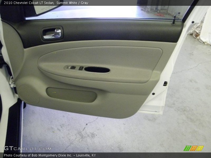 Summit White / Gray 2010 Chevrolet Cobalt LT Sedan