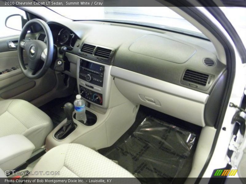 Summit White / Gray 2010 Chevrolet Cobalt LT Sedan
