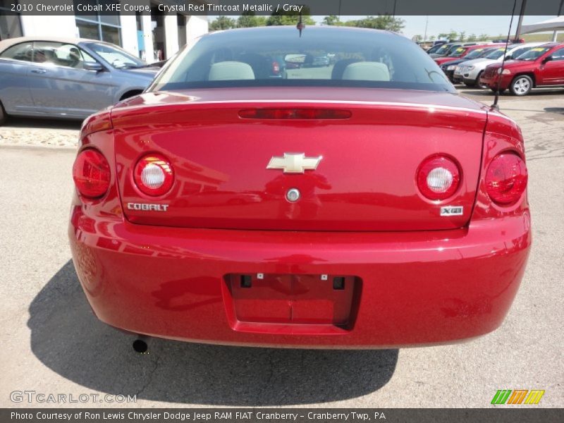 Crystal Red Tintcoat Metallic / Gray 2010 Chevrolet Cobalt XFE Coupe
