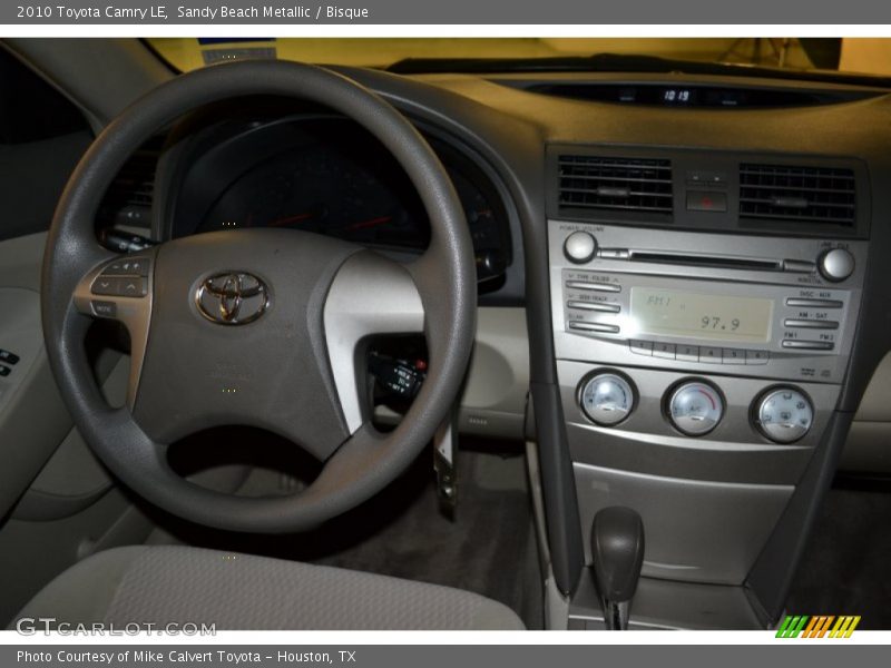 Sandy Beach Metallic / Bisque 2010 Toyota Camry LE