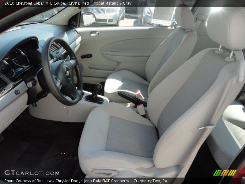  2010 Cobalt XFE Coupe Gray Interior