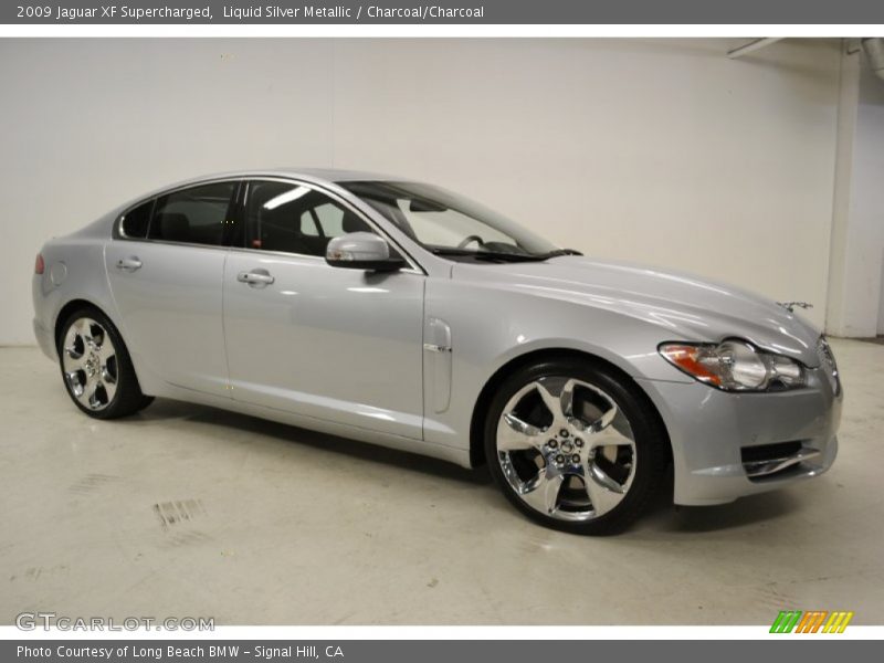 Liquid Silver Metallic / Charcoal/Charcoal 2009 Jaguar XF Supercharged