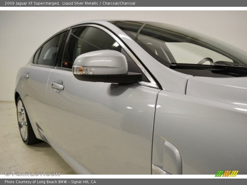 Liquid Silver Metallic / Charcoal/Charcoal 2009 Jaguar XF Supercharged