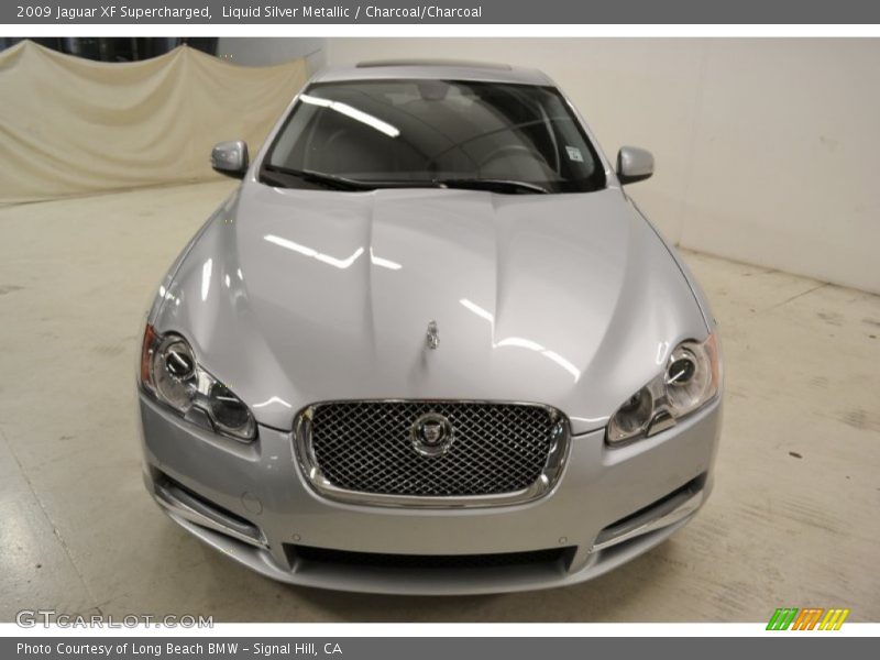 Liquid Silver Metallic / Charcoal/Charcoal 2009 Jaguar XF Supercharged