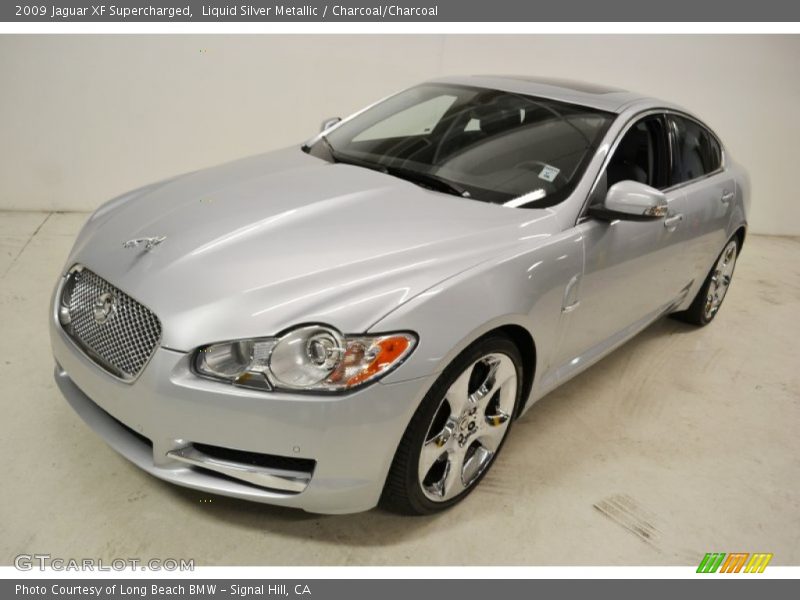 Liquid Silver Metallic / Charcoal/Charcoal 2009 Jaguar XF Supercharged