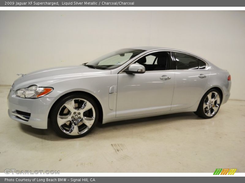 Liquid Silver Metallic / Charcoal/Charcoal 2009 Jaguar XF Supercharged