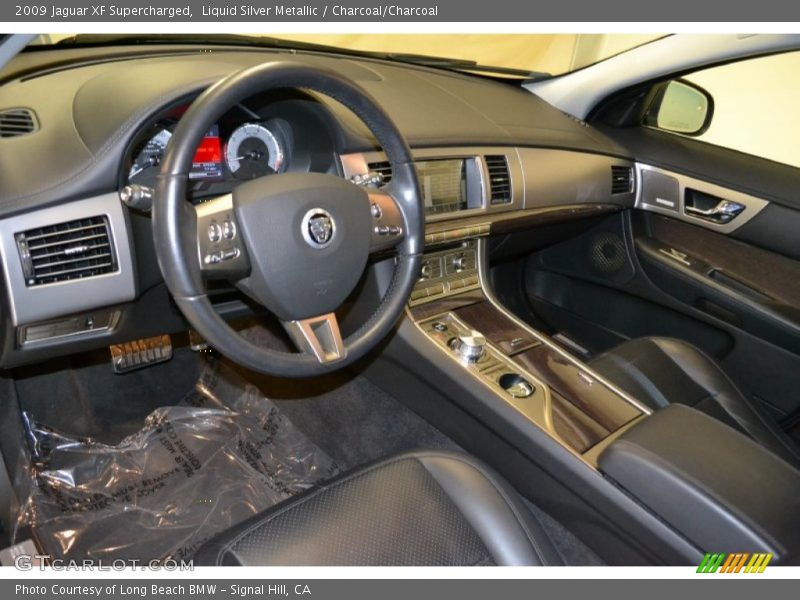 Liquid Silver Metallic / Charcoal/Charcoal 2009 Jaguar XF Supercharged