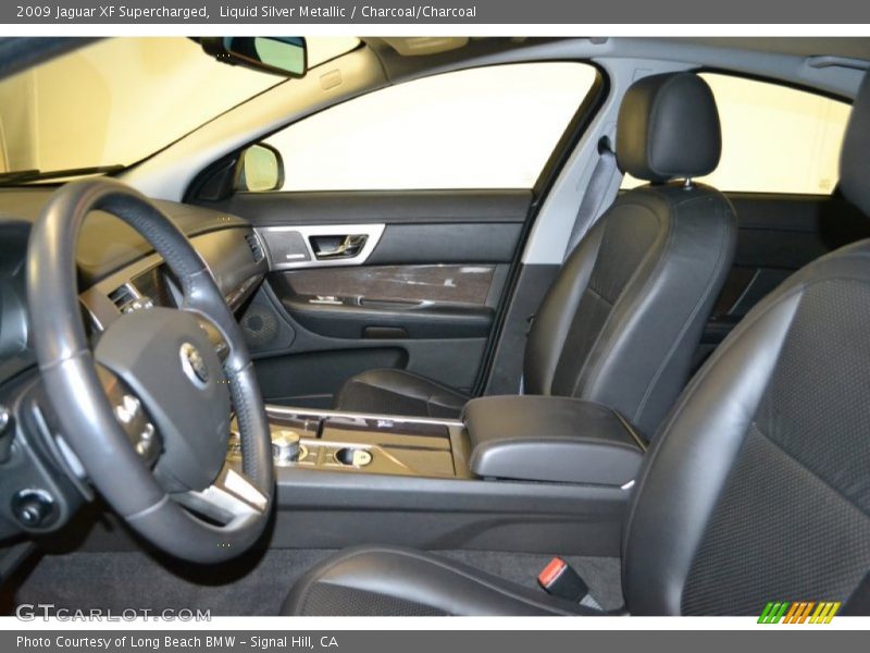 Liquid Silver Metallic / Charcoal/Charcoal 2009 Jaguar XF Supercharged