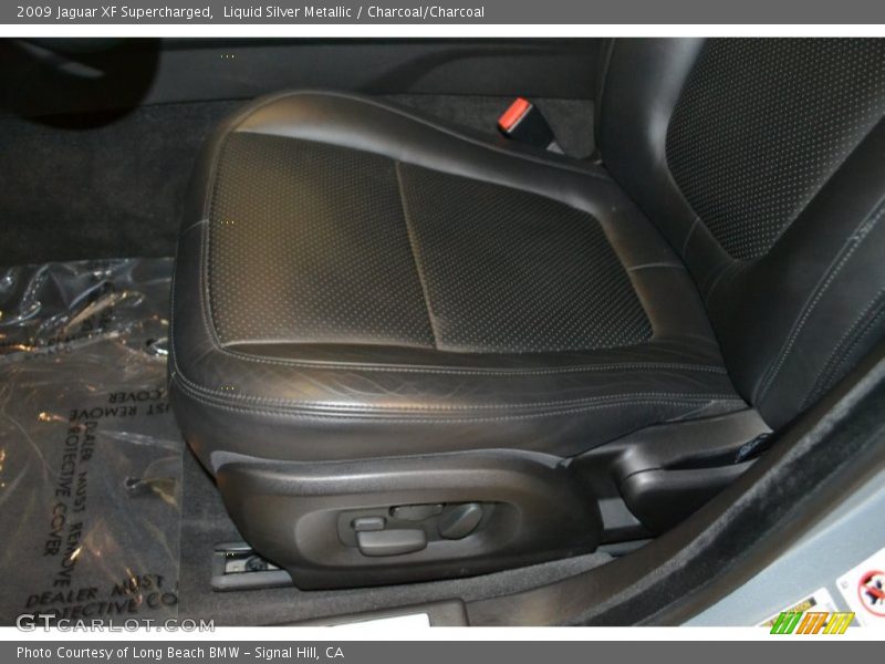 Liquid Silver Metallic / Charcoal/Charcoal 2009 Jaguar XF Supercharged