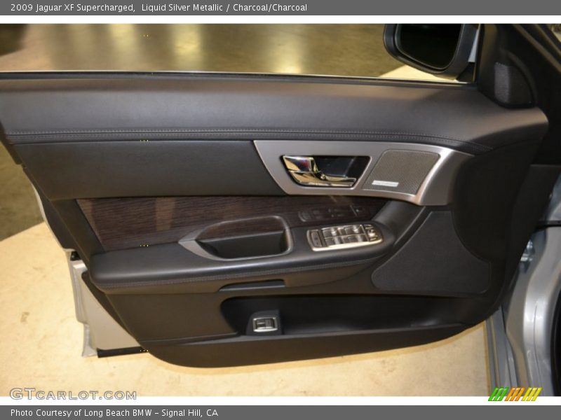 Liquid Silver Metallic / Charcoal/Charcoal 2009 Jaguar XF Supercharged