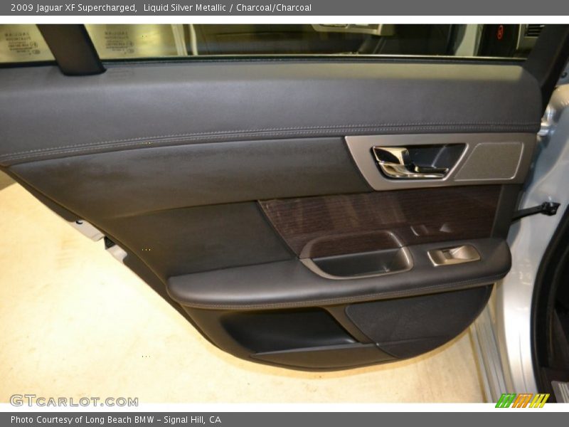 Liquid Silver Metallic / Charcoal/Charcoal 2009 Jaguar XF Supercharged