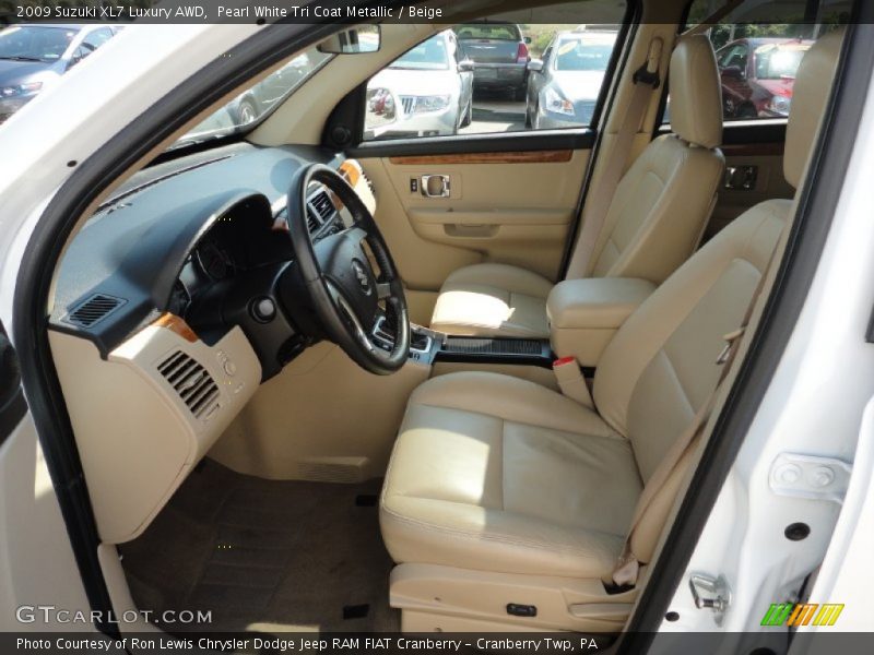  2009 XL7 Luxury AWD Beige Interior