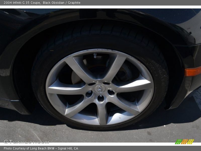 Black Obsidian / Graphite 2004 Infiniti G 35 Coupe