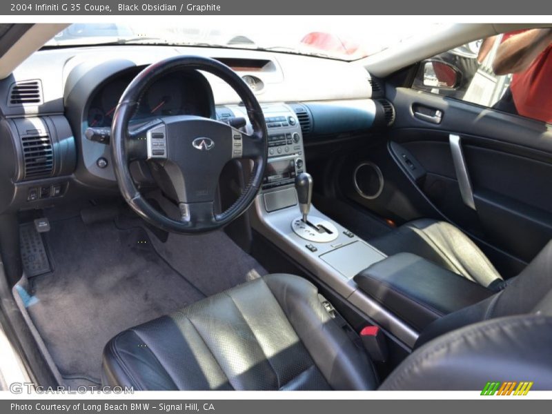 Black Obsidian / Graphite 2004 Infiniti G 35 Coupe
