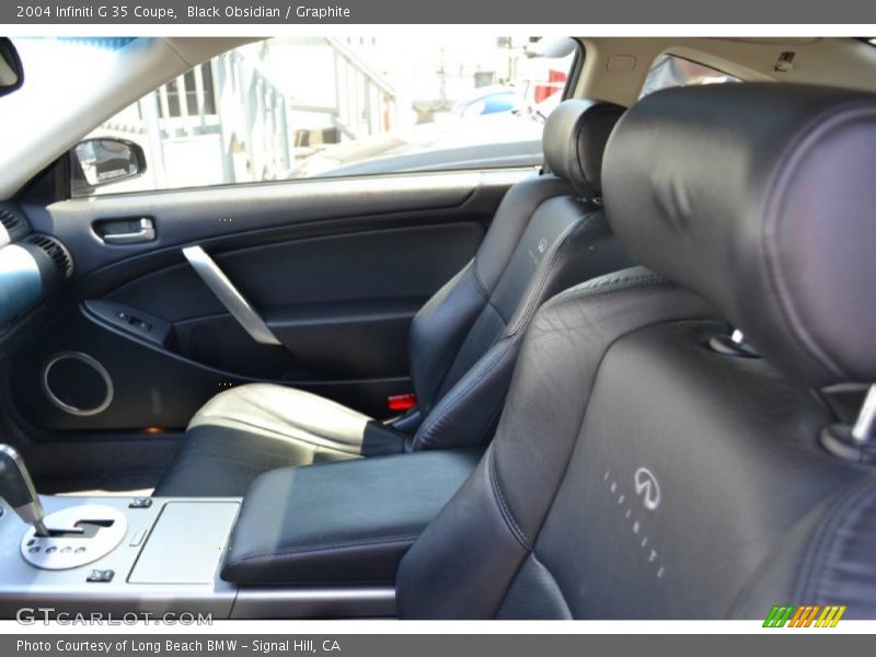 Black Obsidian / Graphite 2004 Infiniti G 35 Coupe