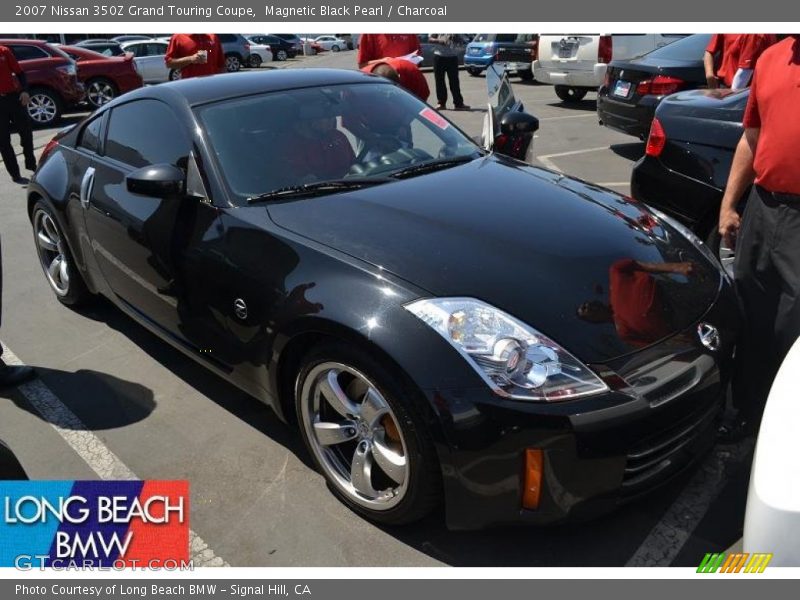 Magnetic Black Pearl / Charcoal 2007 Nissan 350Z Grand Touring Coupe