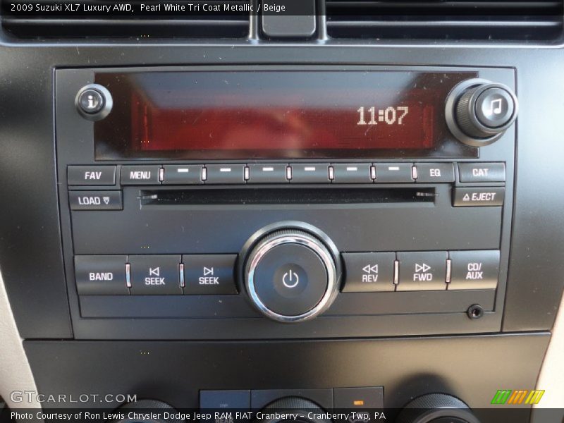 Controls of 2009 XL7 Luxury AWD