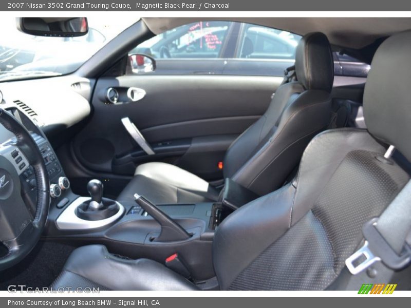 Magnetic Black Pearl / Charcoal 2007 Nissan 350Z Grand Touring Coupe