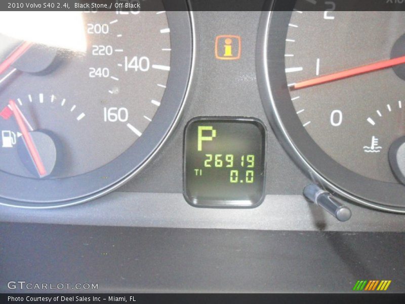 Black Stone / Off Black 2010 Volvo S40 2.4i