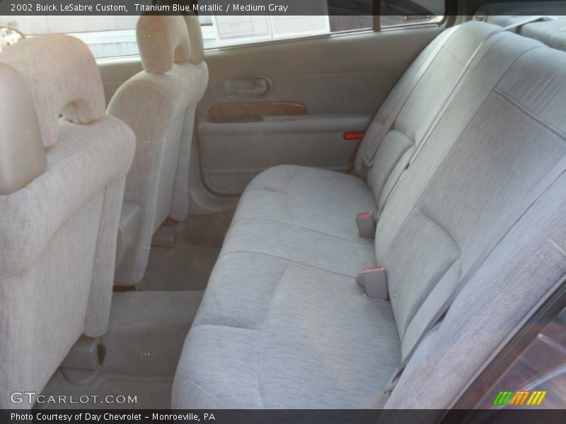 Titanium Blue Metallic / Medium Gray 2002 Buick LeSabre Custom