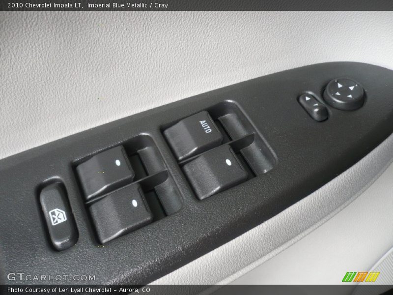 Imperial Blue Metallic / Gray 2010 Chevrolet Impala LT