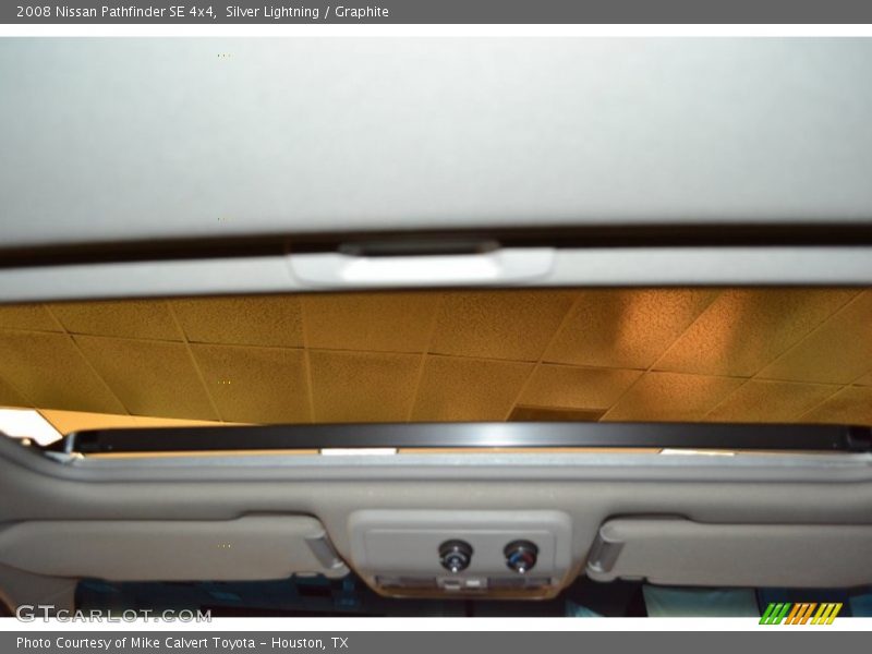 Silver Lightning / Graphite 2008 Nissan Pathfinder SE 4x4