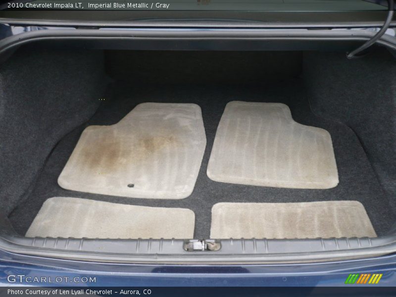 Imperial Blue Metallic / Gray 2010 Chevrolet Impala LT