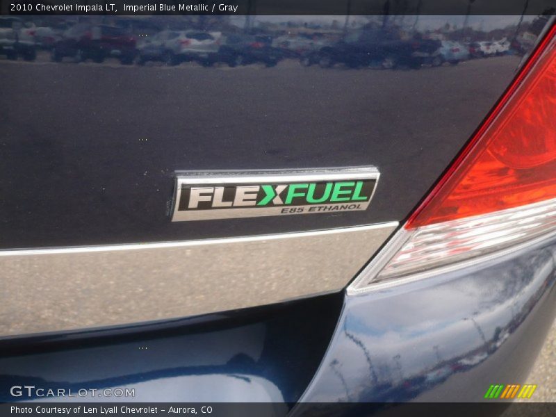 Imperial Blue Metallic / Gray 2010 Chevrolet Impala LT