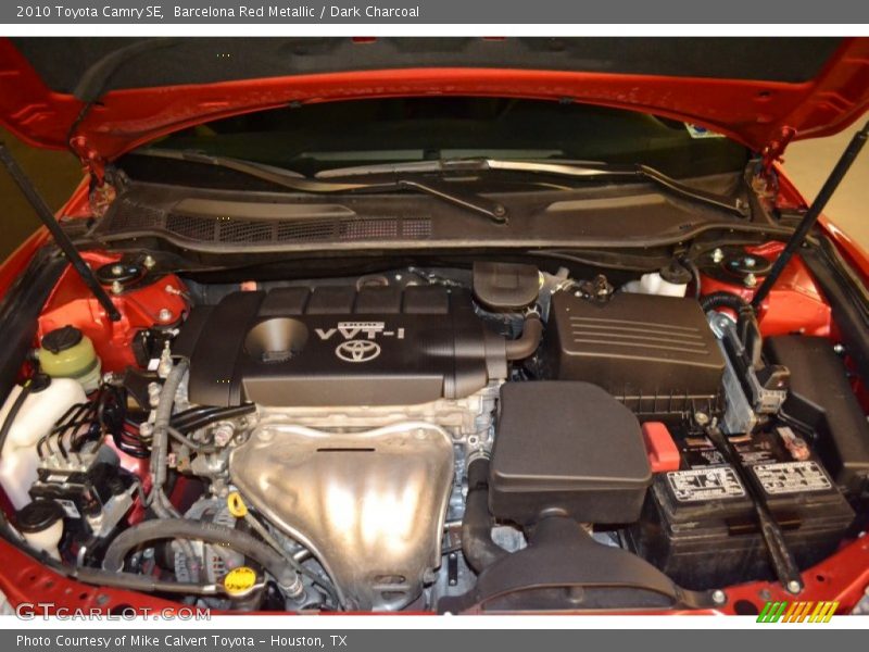 Barcelona Red Metallic / Dark Charcoal 2010 Toyota Camry SE