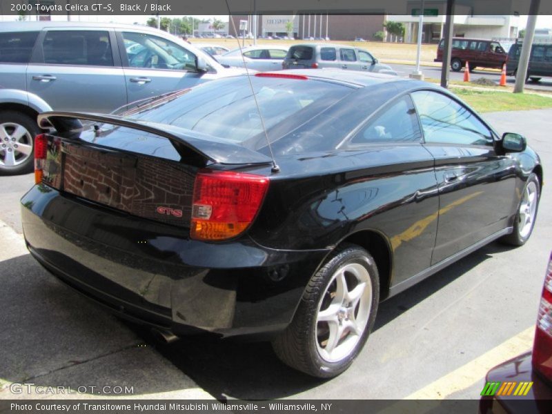 Black / Black 2000 Toyota Celica GT-S