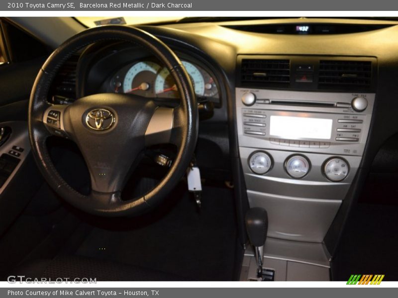 Barcelona Red Metallic / Dark Charcoal 2010 Toyota Camry SE