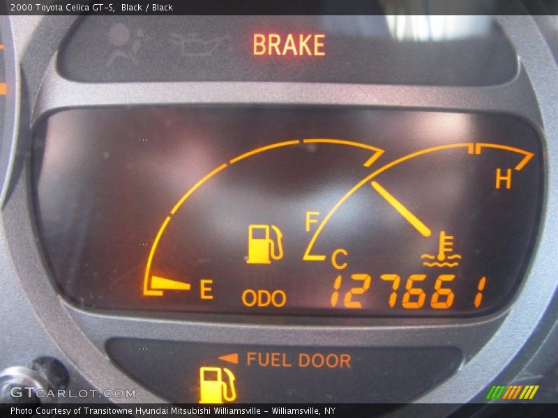 Black / Black 2000 Toyota Celica GT-S