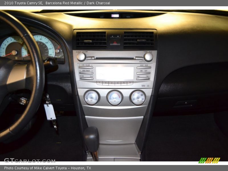 Barcelona Red Metallic / Dark Charcoal 2010 Toyota Camry SE