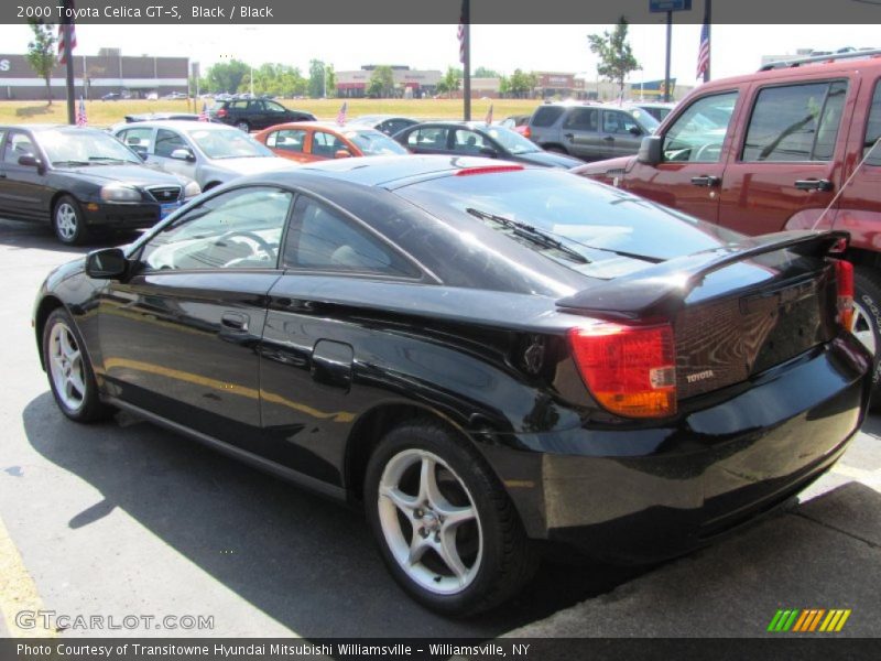 Black / Black 2000 Toyota Celica GT-S